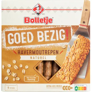 Bolletje Goed bezig havermoutrepen naturel