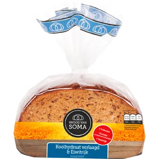 Brood van Soma Koolhydraat Verlaagd Volkoren Tarwebrood