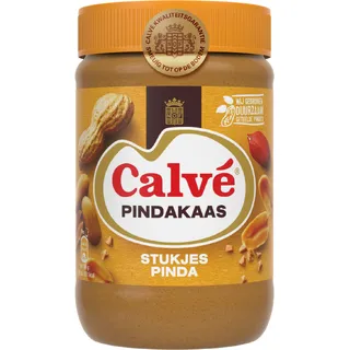 Calve Pindakaas met stukjes pinda