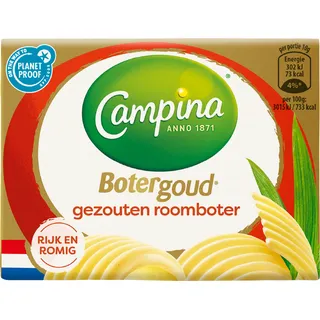 Campina Botergoud gezouten roomboter