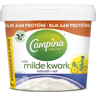 Campina Volle kwark naturel voordeelpak