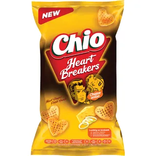 Chio Heartbreakers cheese onion