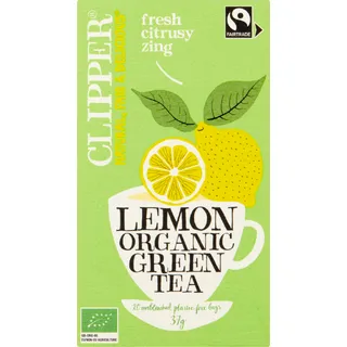 Clipper Lemon organic green tea