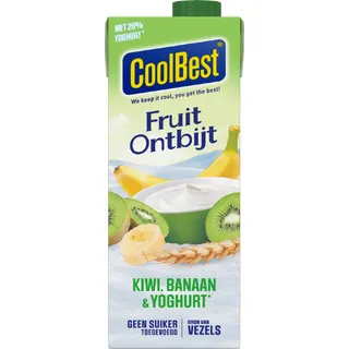 CoolBest Fruit ontbijt kiwi, banaan & yoghurt