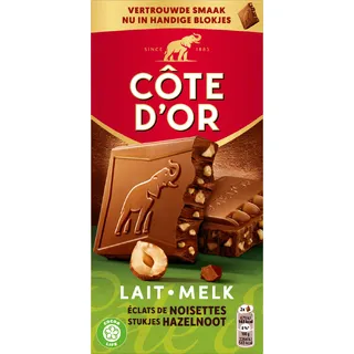 Cote d'Or Chocoladereep melk stukjes hazelnoot