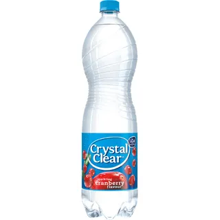 Crystal Clear Sparkling cranberry