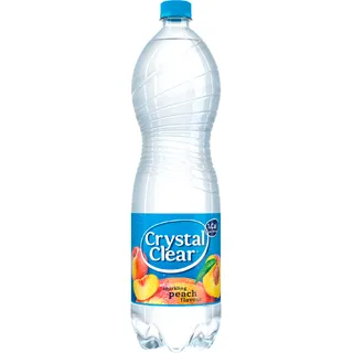 Crystal Clear Sparkling peach