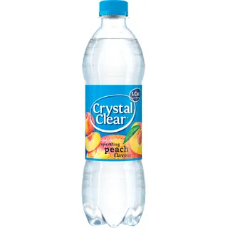 Crystal Clear Sparkling peach