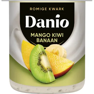 Danio Romige kwark mango kiwi banaan