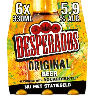 Desperados Original Bier Fles 6-pack