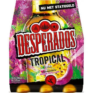 Desperados Tropical Bier Fles 6 x 330ml 6-pack