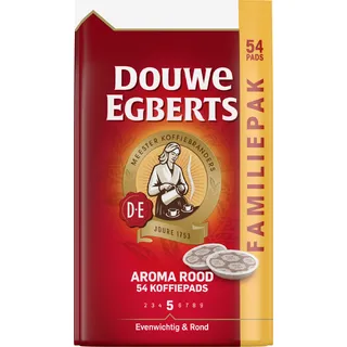 Douwe Egberts Aroma rood koffiepads familiepak