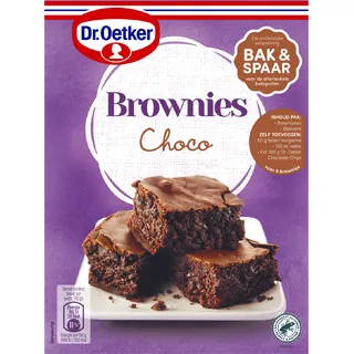 Dr. Oetker Mix voor brownies choco