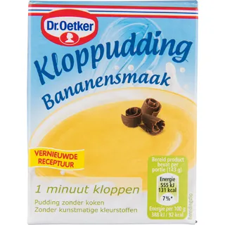 Dr. Oetker Kloppudding Banaan