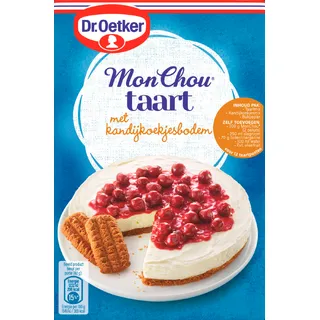 Dr. Oetker Monchou taart kandijkoekjesbodem bakmix