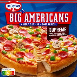 Dr. Oetker Big Americans pizza supreme