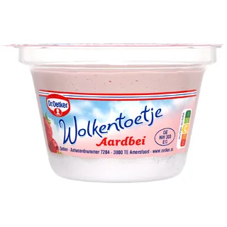 Dr. Oetker Wolkentoetje Aardbei