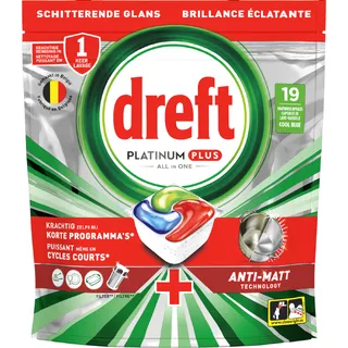 Dreft Platinum plus vaatwascapsules quick wash