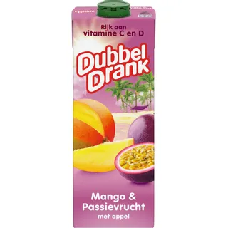 DubbelDrank Mango & passievrucht