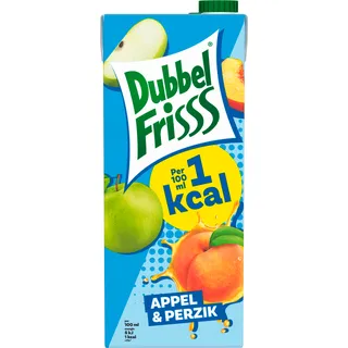 DubbelFrisss 1Kcal Appel & perzik