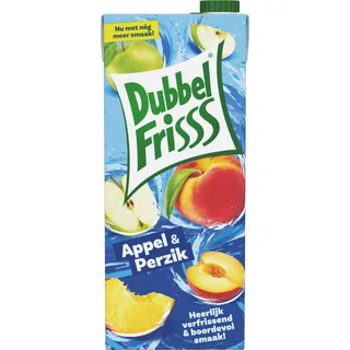 DubbelFrisss Appel & perzik