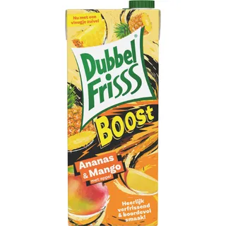 DubbelFrisss Boost ananas & mango