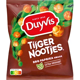 Duyvis Tijgernootjes BBQ Paprika