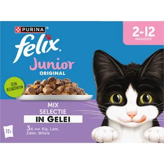 Felix Junior original mix selectie in gelei 12-pack