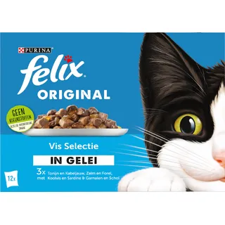 Felix Original vis selectie in gelei 12-pack