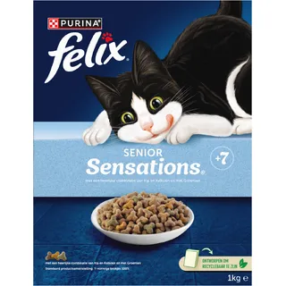 Felix Sensations senior met kip & kalkoen