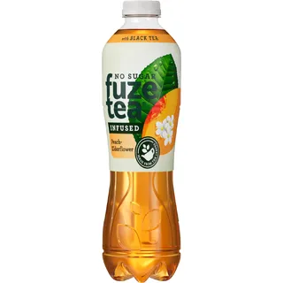 Fuze Tea Black tea peach elderflower no sugar