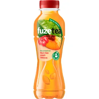 Fuze Tea Black ice tea peach hibiscus