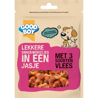 GOOD BOY Lekkere snackworstjes in een jasje