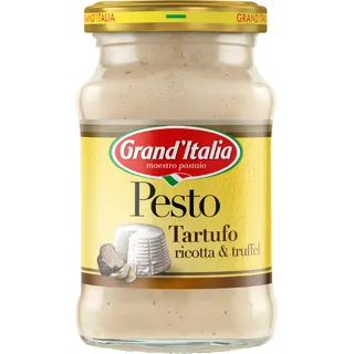 Grand'Italia Pesto Tartufo met Truffel en Ricotta