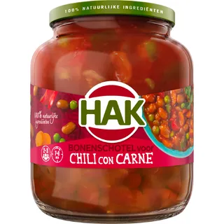 Hak Bonenschotel voor chili con carne