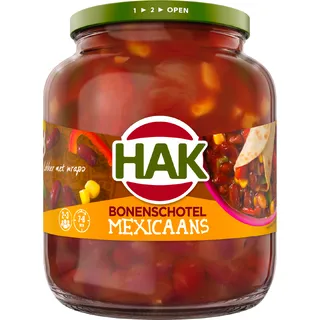 Hak Bonenschotel Mexicaans