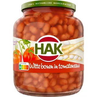 Hak Witte bonen in tomatensaus
