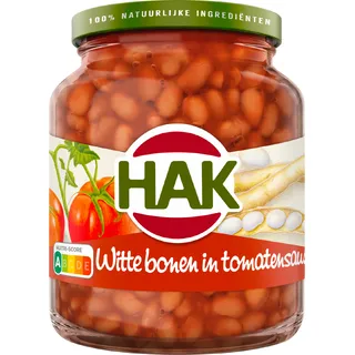 Hak Witte bonen in tomatensaus