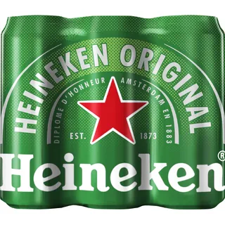 Heineken Premium Pilsener Bier Blik 6 x 500ml 6-pack