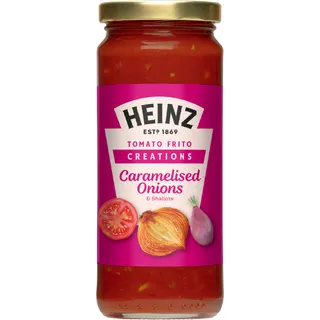 Heinz Tomato Frito® Creations met gekarameliseerde uien & sjalotten