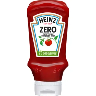 Heinz Tomato ketchup zero toegevoegde suikers