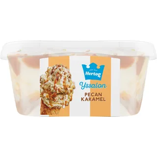 Hertog Ijssalon mini pecan karamel vanille