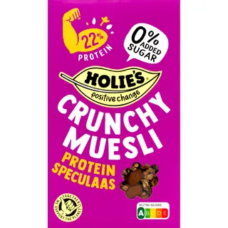 Holie's Crunchy muesli protein speculaas