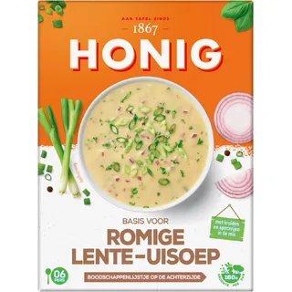 Honig Basis voor romige lente-uisoep