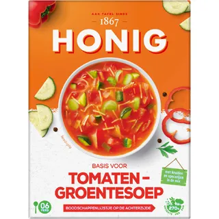 Honig Basis voor tomaten-groentesoep