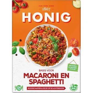 Honig Basis voor macaroni en spaghetti