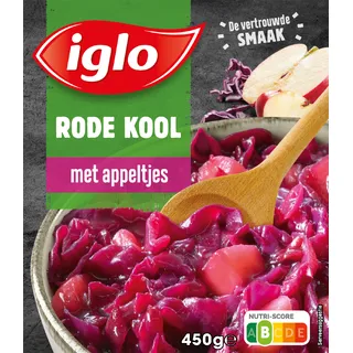 Iglo Rode kool met appeltjes