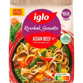 Iglo Roerbak sensatie asian beef