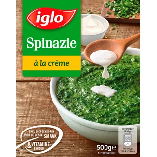 Iglo Spinazie à la crème