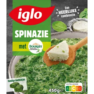 Iglo Spinazie met boursin